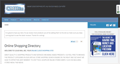 Desktop Screenshot of cloudmallbiz.com