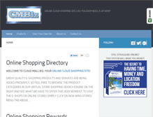 Tablet Screenshot of cloudmallbiz.com